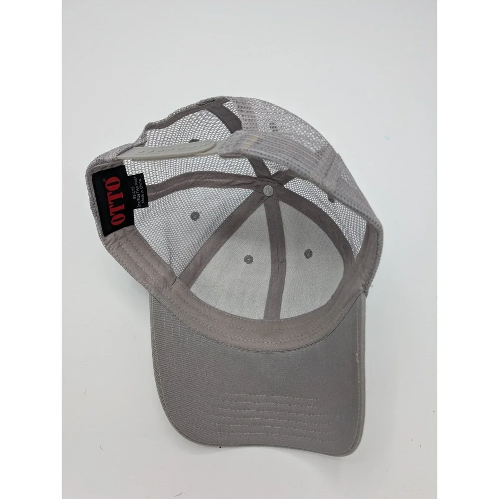 Martin House Brewing Company Hat Cap Mesh Trucker Gray Made‎ In Texas By Texans